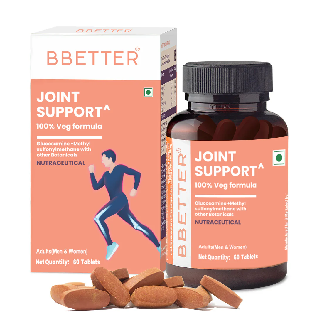 BBETTER Joint Support - With Veg Glucosamine & MSM for Joint Pain & Inflammation Relief - Image 5