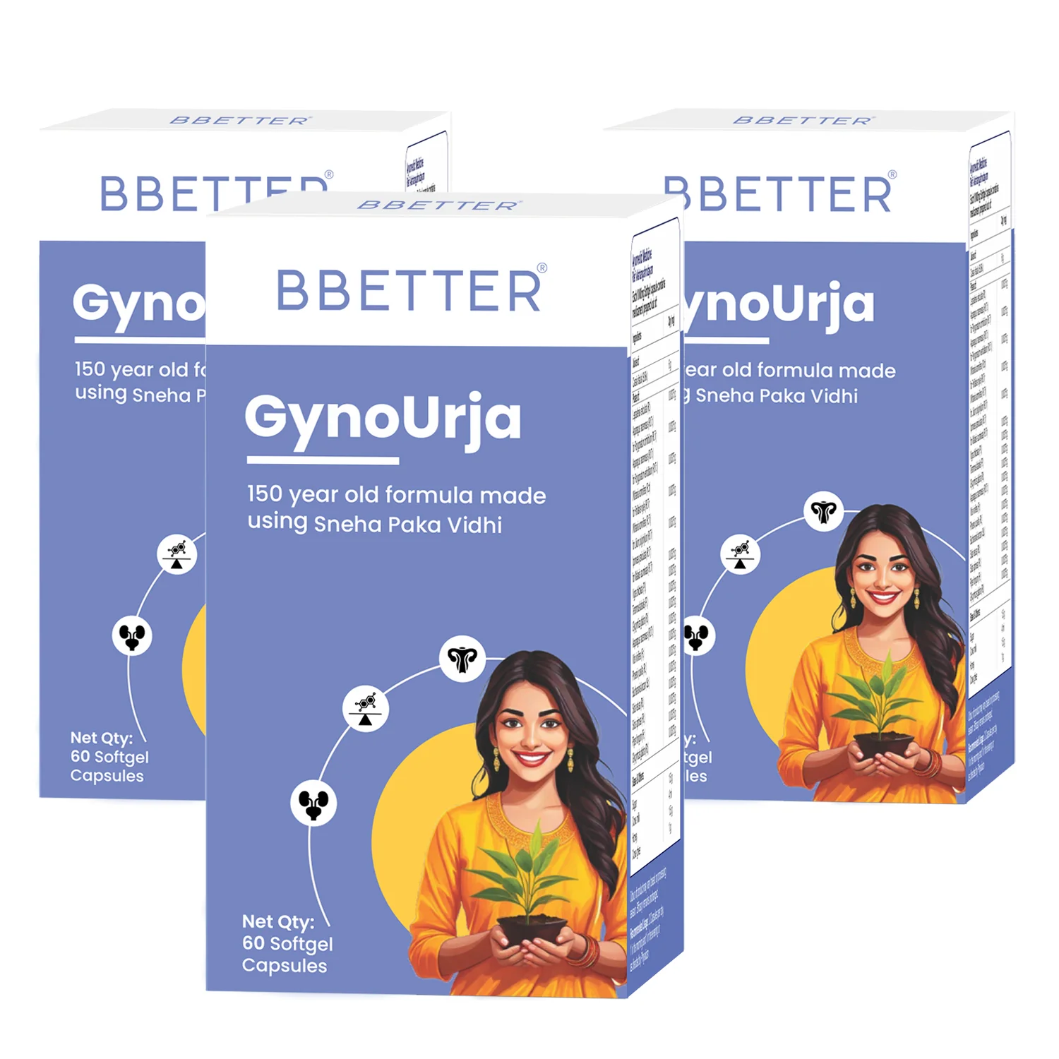 BBETTER GynoUrja - With Shatavari for Women’s Wellness, Cycle Support & Urinary Health - Image 6