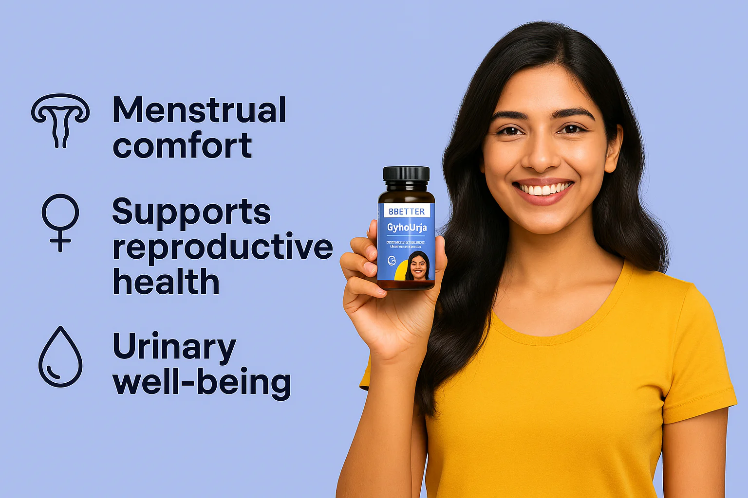 BBETTER GynoUrja - With Shatavari for Women’s Wellness, Cycle Support & Urinary Health - Image 2