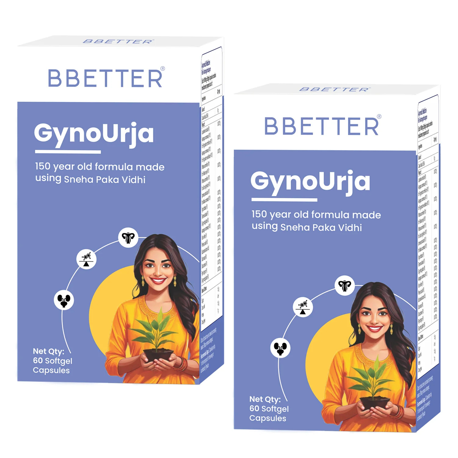 BBETTER GynoUrja - With Shatavari for Women’s Wellness, Cycle Support & Urinary Health