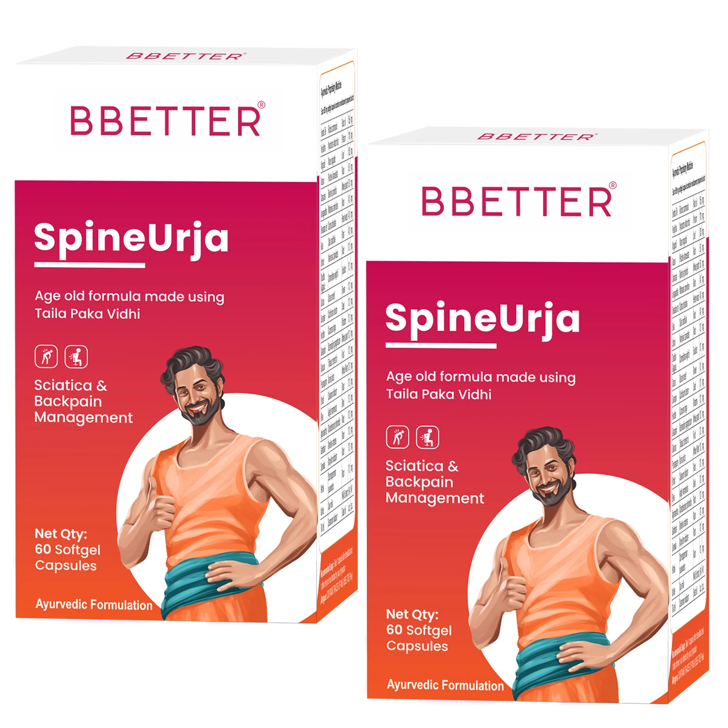 BBETTER SpineUrja - Made using Taila Paka Vidhi for Sciatica & Lower Back Pain Relief - Image 7